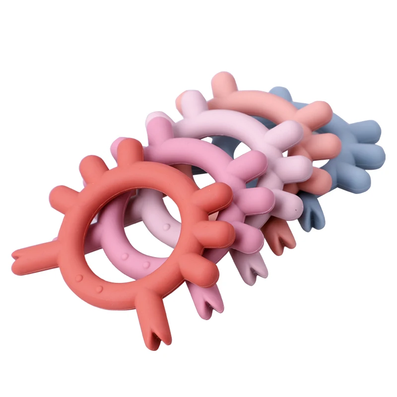 Lohas Wholesale BPA Free Chew Teething Toy Baby Teethers Silicone Teether