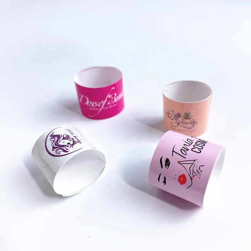 Wholesale custom private label hair bundles packing with wigs hair labels