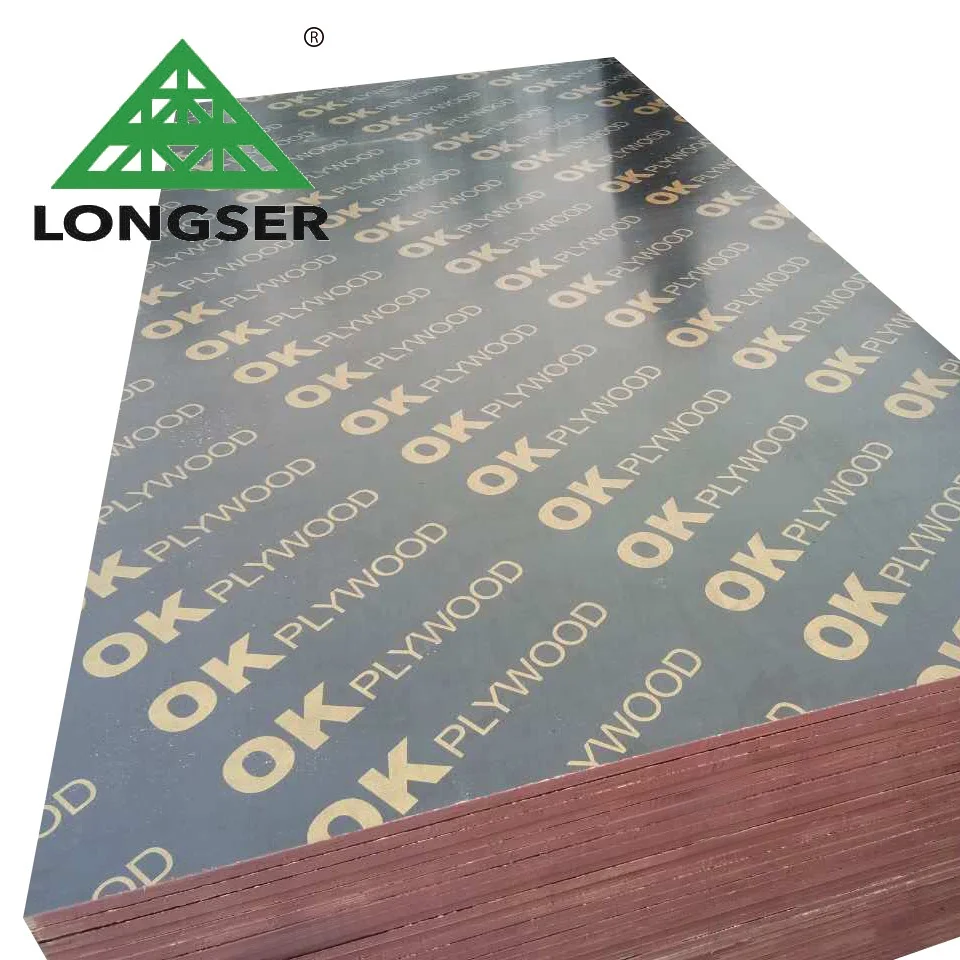 Poplar Core Phenolic 18mm formwork plywood factory
