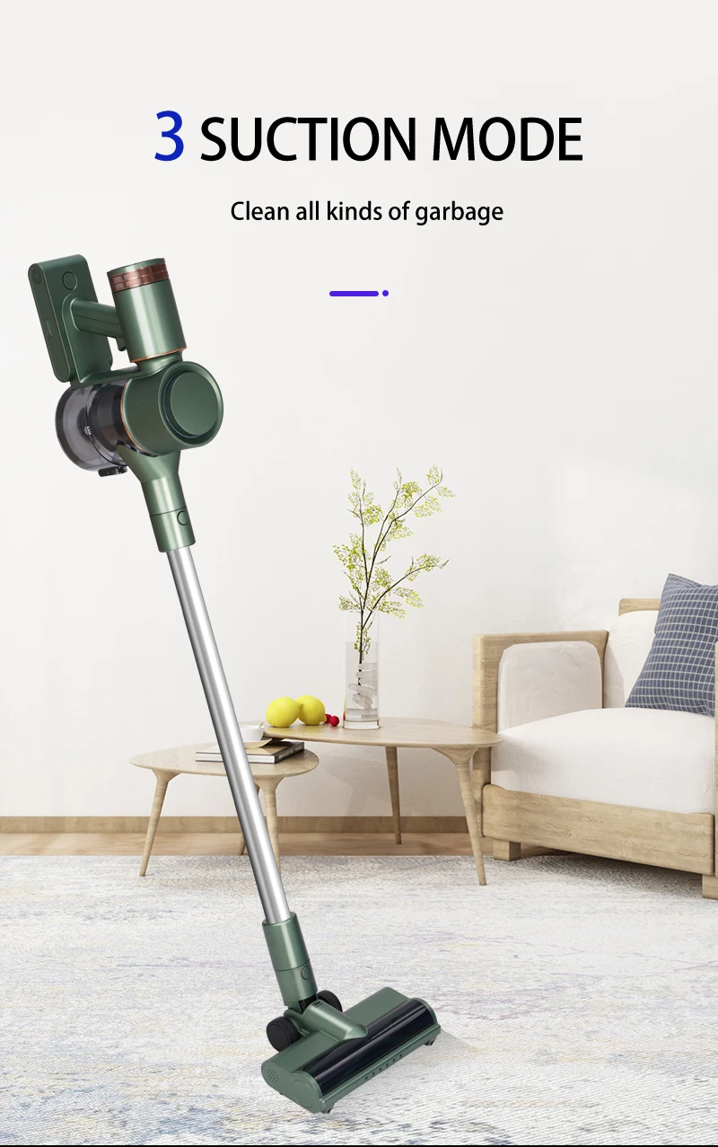 2023 High Quality multi cone Cyclone Wireless Household Vacuum Cleaner  carpet floor cleaner  strong suction vacuum for Sale