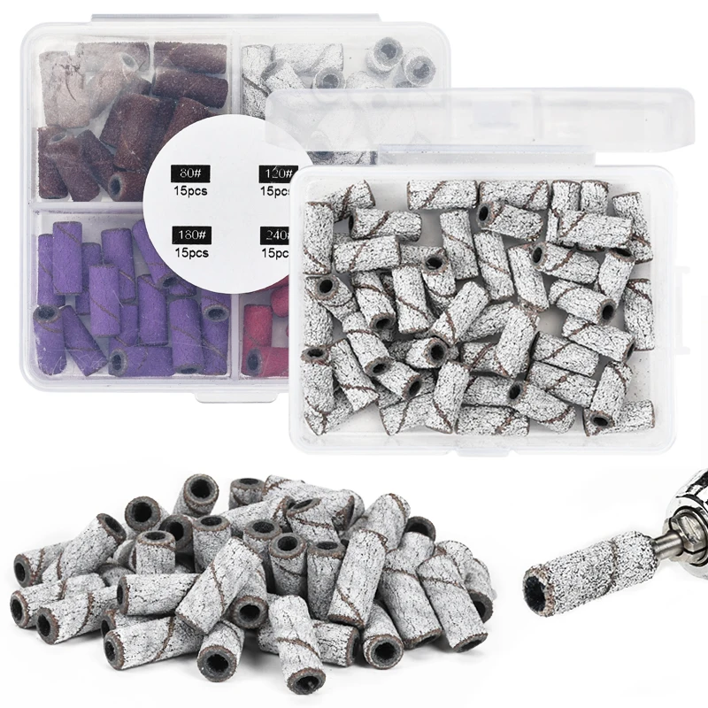 Nail Enhancement Mini Small Sand Ring Bearing Nail Polishing Nail Removal Manicure Polishing Dead Skin Shafts Tool