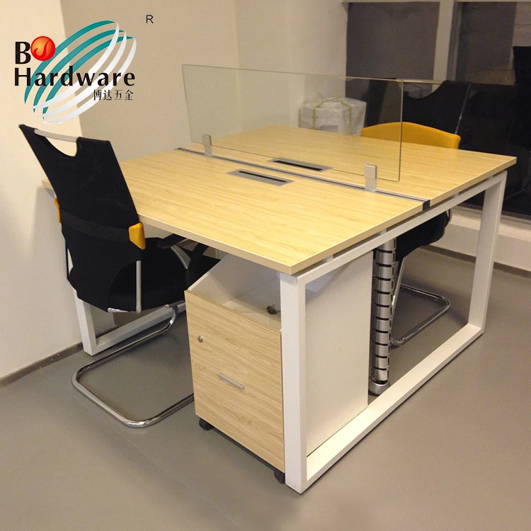 Guangzhou manufacturer steel tube office table frame rectangle shape leg