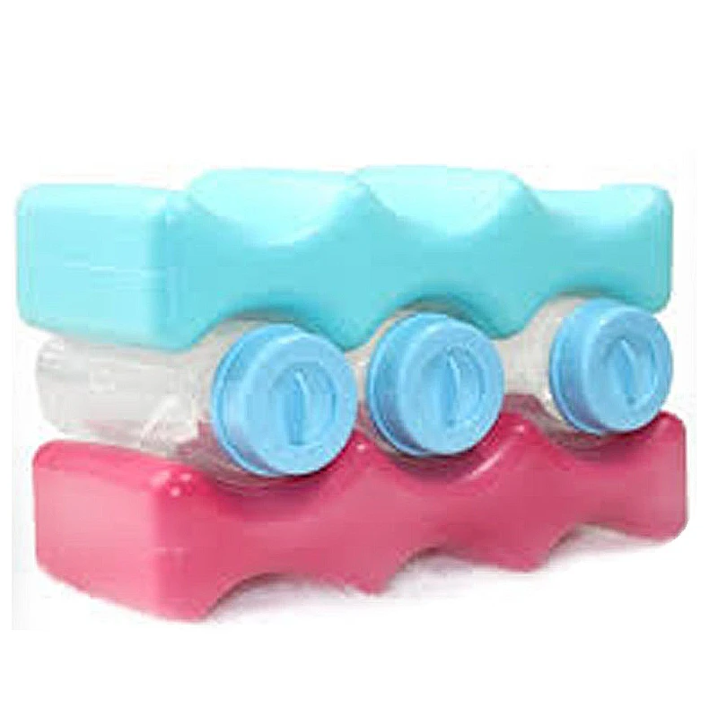 Non-toxic PCM for Cans Wine Beer Reusable Gel Ice Pack Ice Brick for Breast Milk Cooler Bag