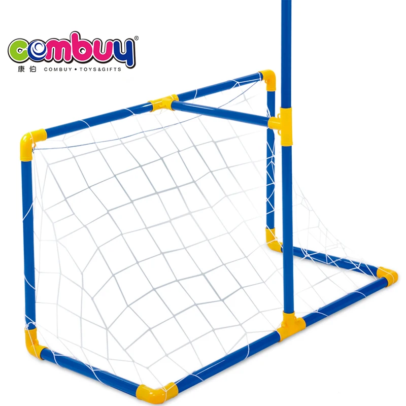 Indoor sport game play 2 in 1 football toys kids basketball stand