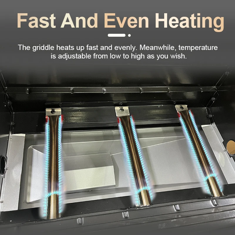 Barbecue Built in Gas Chicken Rotisserie Machine Garden Commercial Bbq Grill