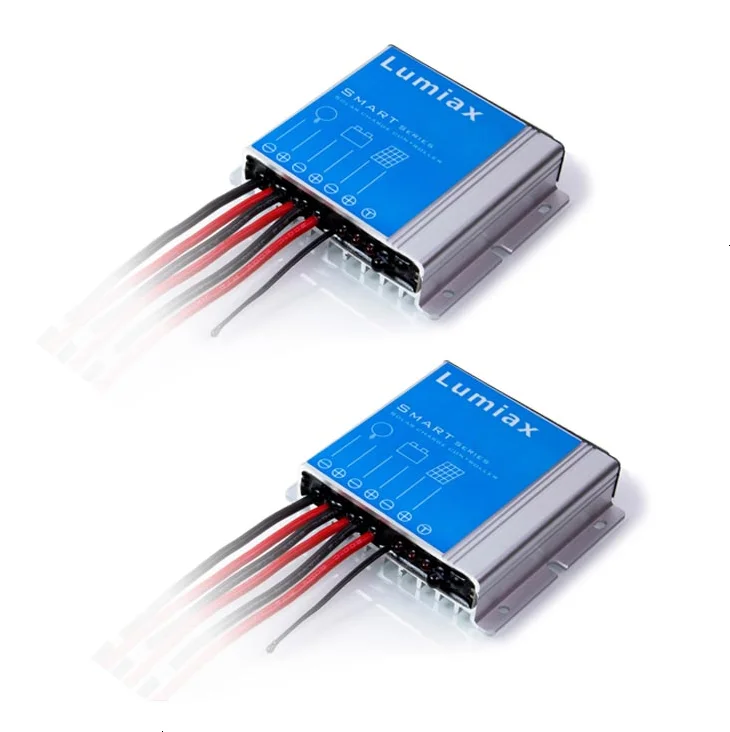Lumiax 10A 20A 25A 12V 24V 3.2V 6.4V PWM IP67 Waterproof solar street light charge controller