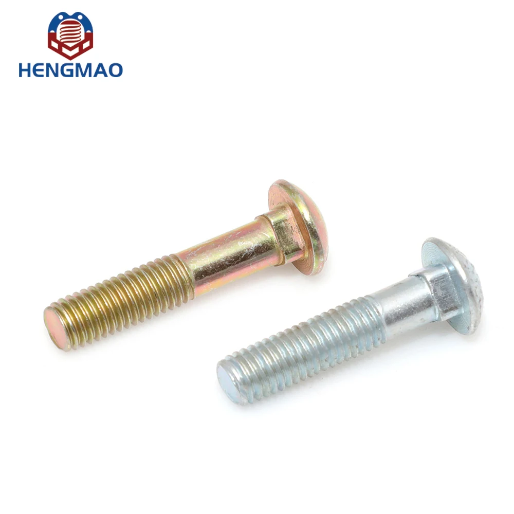 Square Neck Carriage Bolt Stainless Steel DIN603 Mushroom Head Square Neck Carriage Bolt