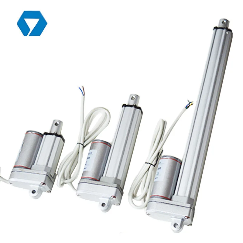 YONGNUO 350mm stroke 12v 48v dc linear actuator for opening ventilation louvers Electric blinds Window