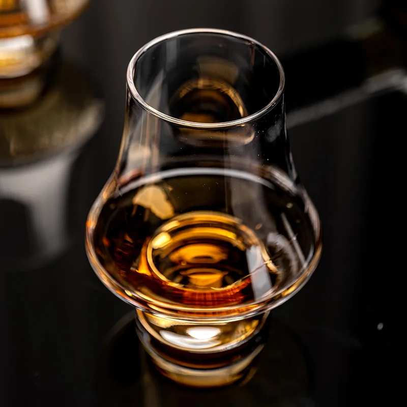 factory wholesale custom logo crystal glass whiskey tasting glass whisky glass for bar