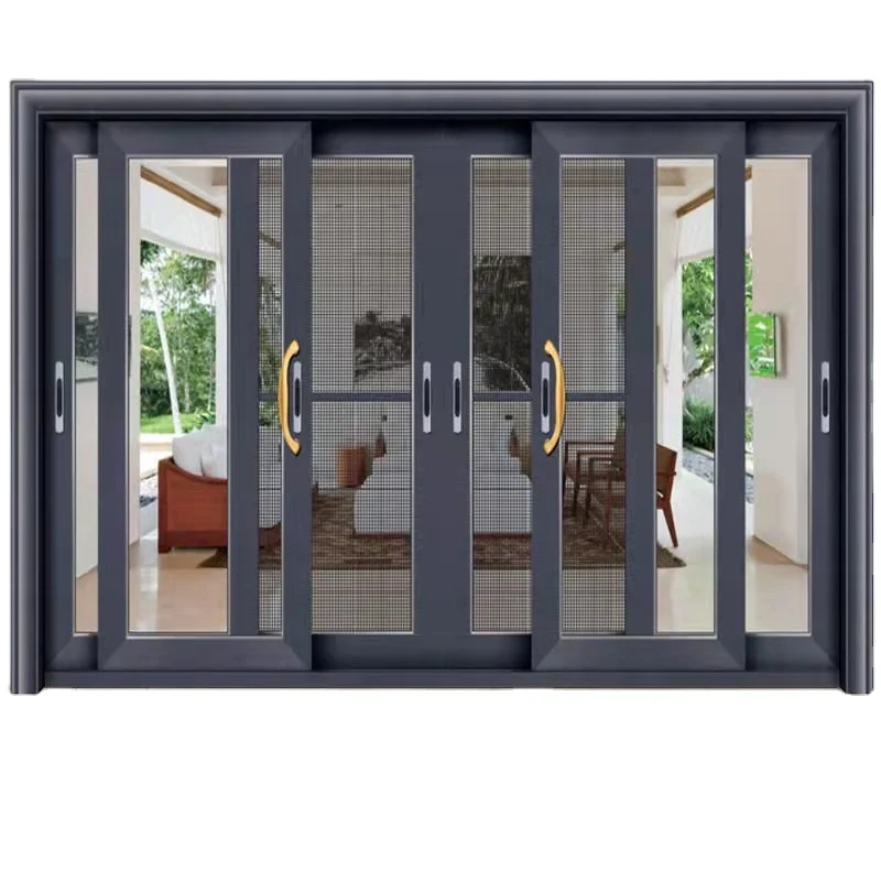 High Quality Interior Commercial Bathtub Basement Sliding Double Designs for Main Door