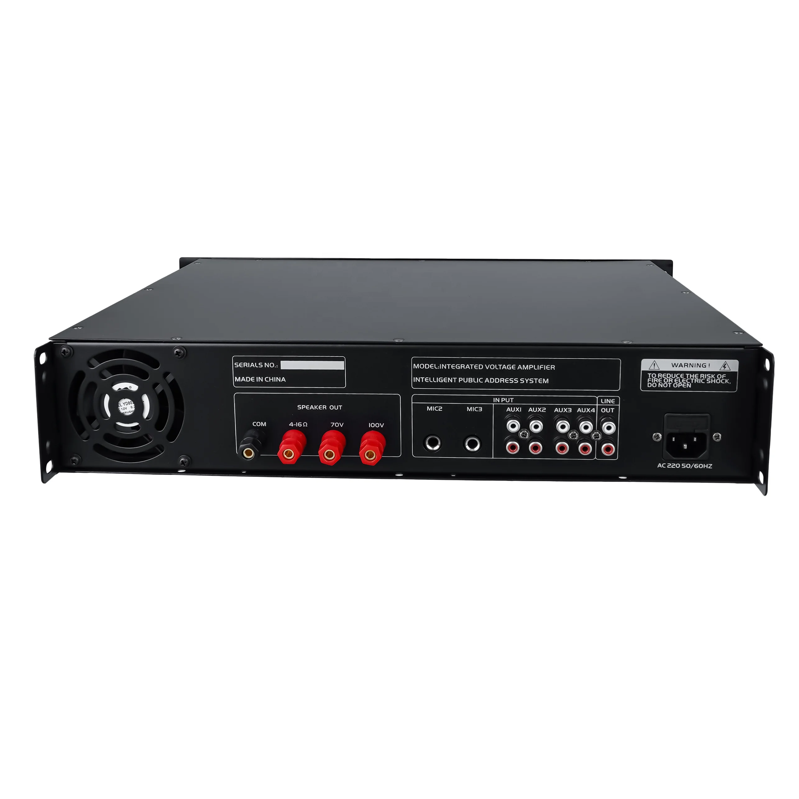 OBT-6356 Professional 6 Zone Audio Power Voltage Amplifier for Transistor