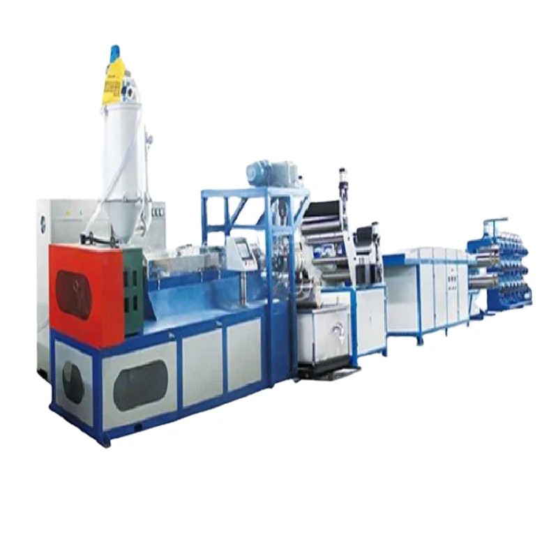 Hot sales extrusion drawing machine equipment tearing film unit PP