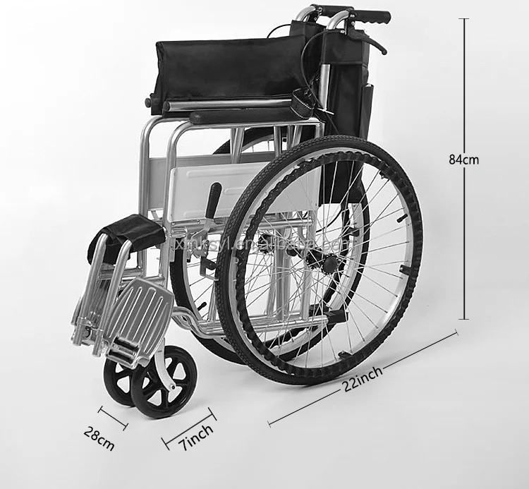 Manufacturer Supply  Portable Foldable Manual Wheelchair Price For Elderly And Disabled