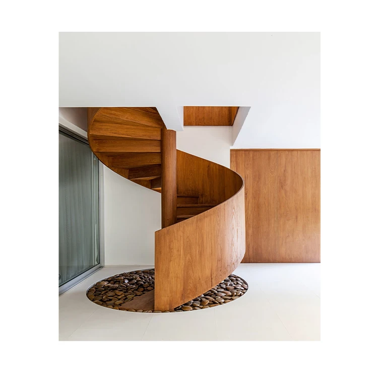 Stairs Staircase Top Quality Modern Staircase Design Used Open Spiral Steel Staircase Price With Solid Timber Stair Steps