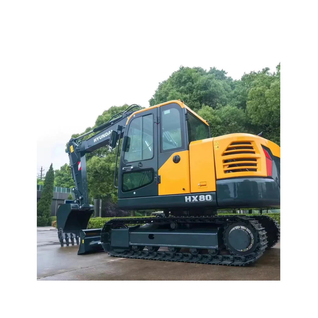 HYUNDAI HX80 8TON мини-экскаватор гусеничный экскаватор
