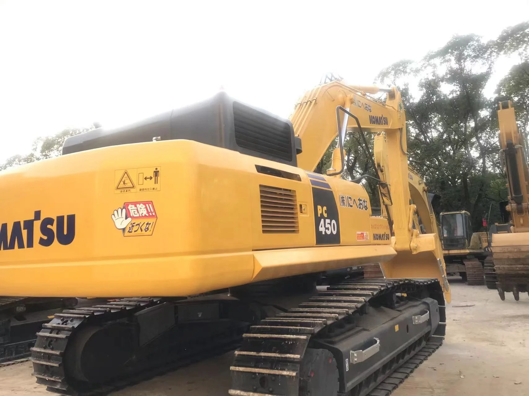 Komatsu PC450 PC450-7 PC450-8 Japan Used Excavator Large Heavy Earth moving Construction machinery 45 ton second hand dlgger