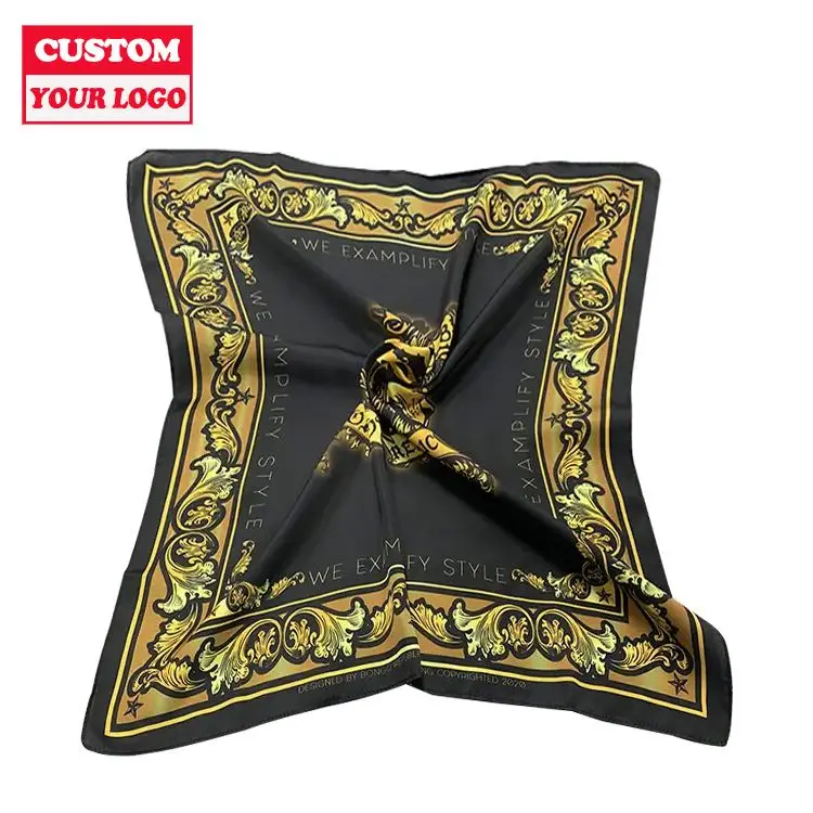 Wholesale Custom Bandanas Outdoor Unisex Double Sided Paisley Print Custom Bandana