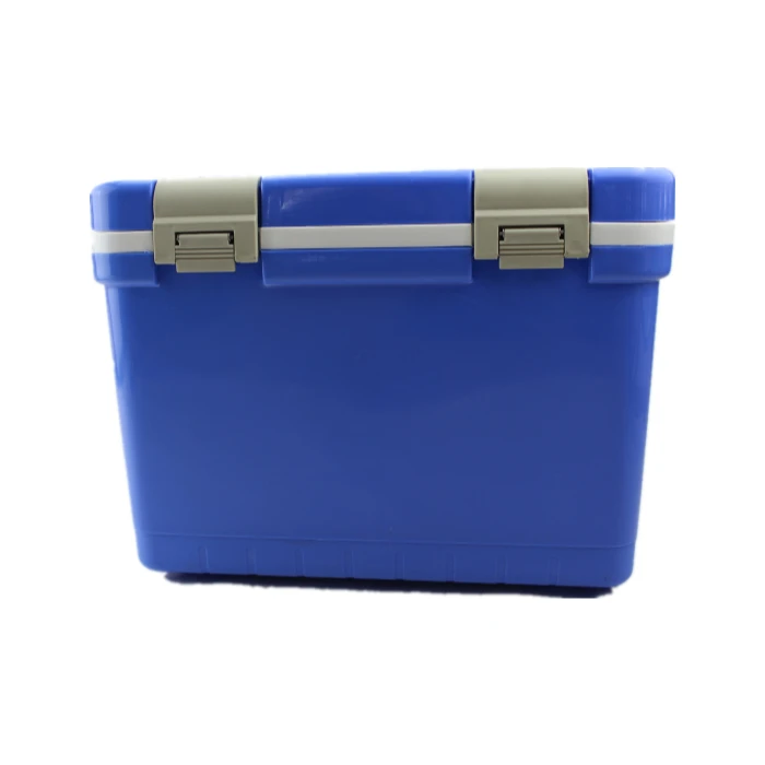 
12 liter blue refrigerated sampling box 
