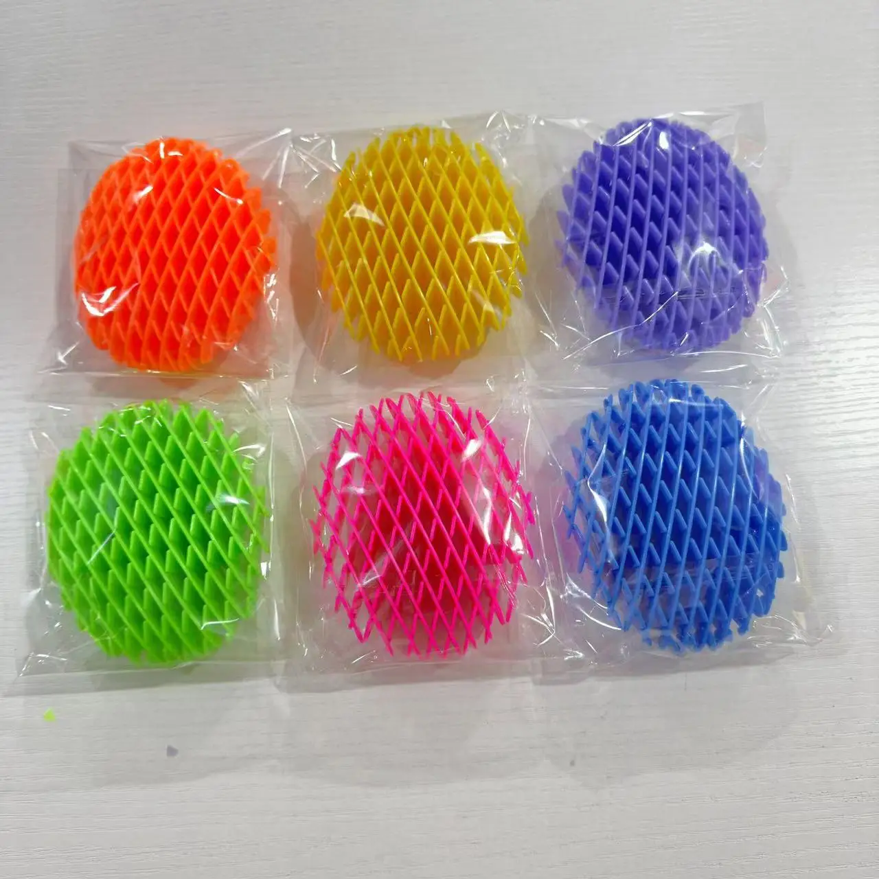 Small Size 3D PVC Printing New and Unique Toy Large fidget worm space worm sensory toys fidget toys