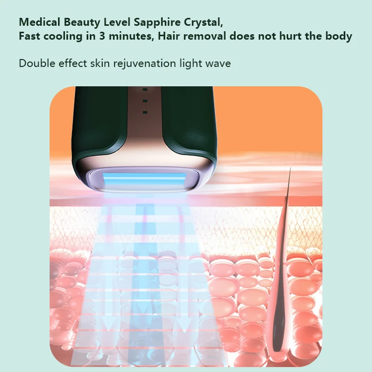 Hot popular Mini Home Use Laser Epilator IPL Hair Removal Device Permanent Body Hair Remover Machine