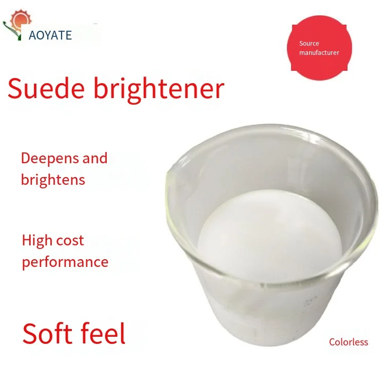 Colorless Suede Brightening Agent Abrasive Leather Brightening Chemical