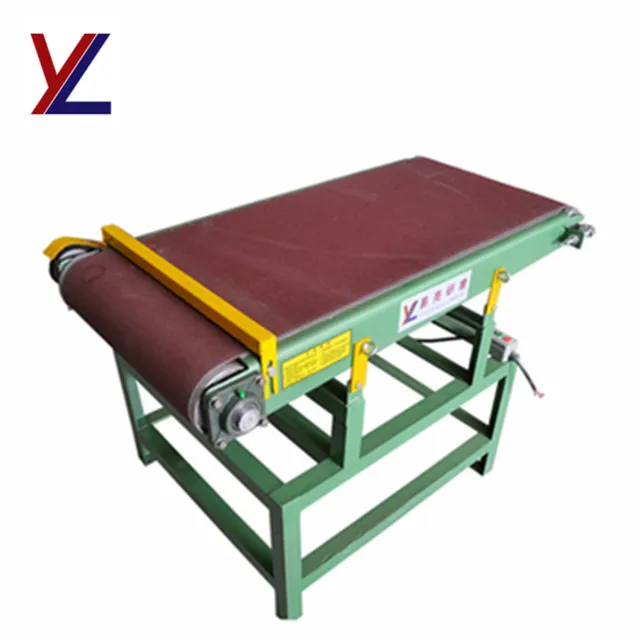 Surface grinding and polishing sandbelt machine