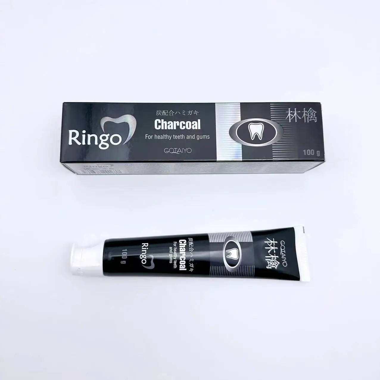 100g Charcoal Toothpaste healthy teeth and gums  Organic Black Bamboo Charcoal Toothpaste
