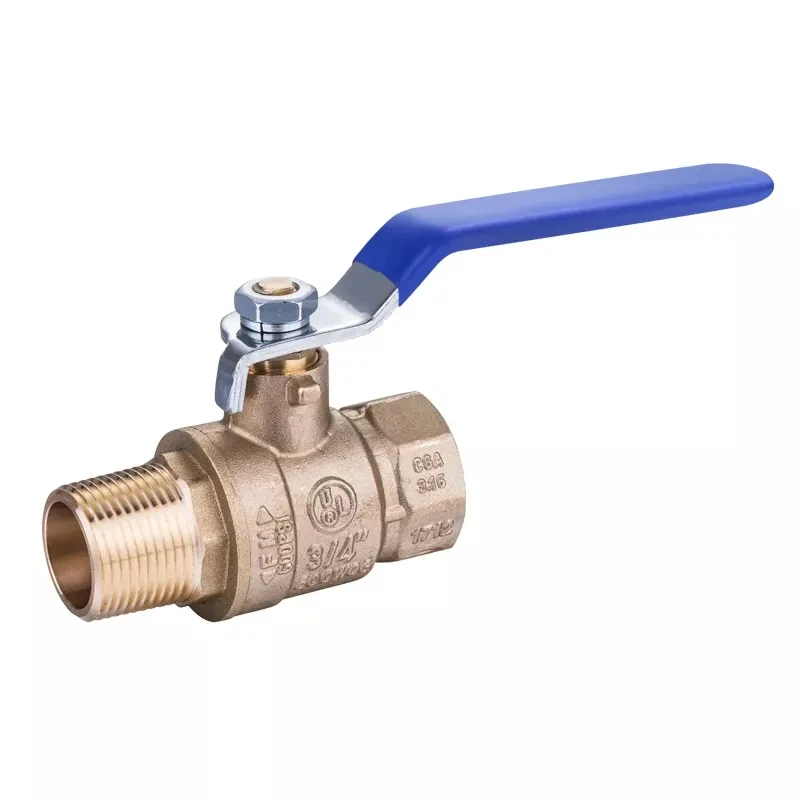 BODE Full Port Brass Ball Valves FPT x MPT Manual