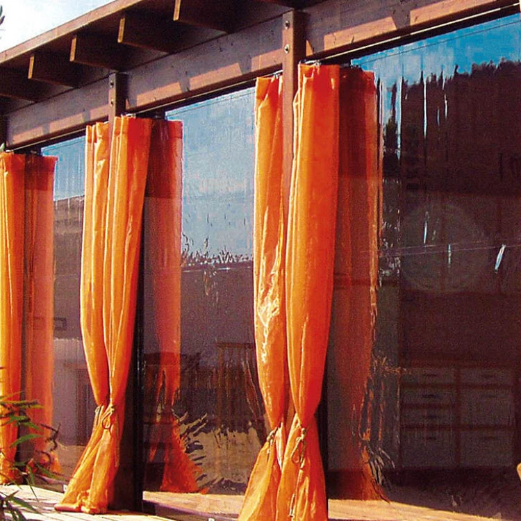 OUTDOOR Customized Super Soft Clear Vinyl Sheet PVC window Film For Heat Waterproof Film