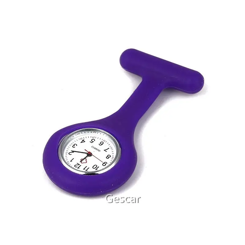 
New Designs Candy Brooch Nurse Tunic Watch Jelly Nurse Watch Breast Nurse Watch Portable For Use 