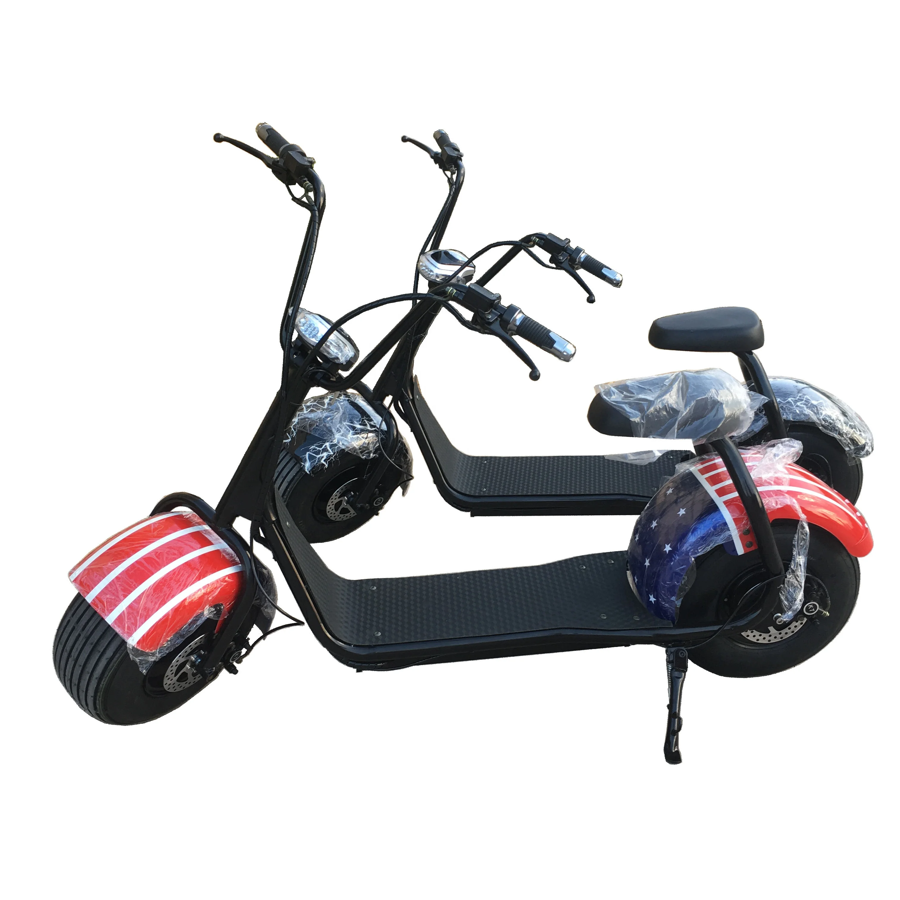 2 seat mobility scooter Different Models of 1500w 2000w smart electric scooter citycoco