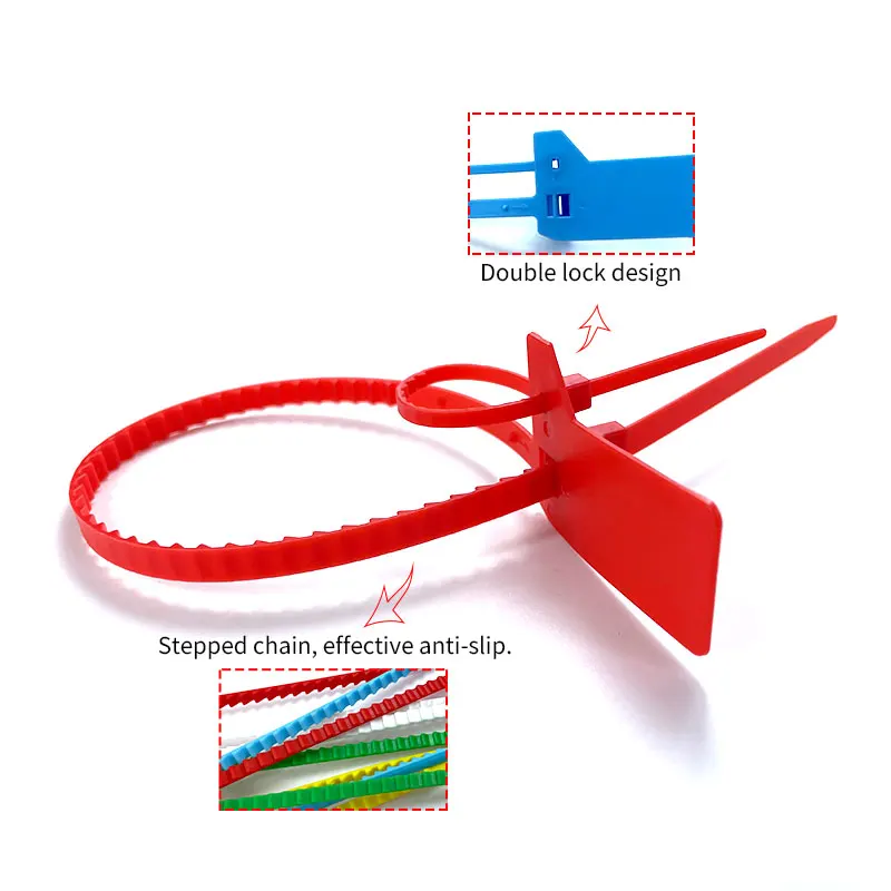 Multipurpose plastic container nylon security seal plastic security seal cable tie