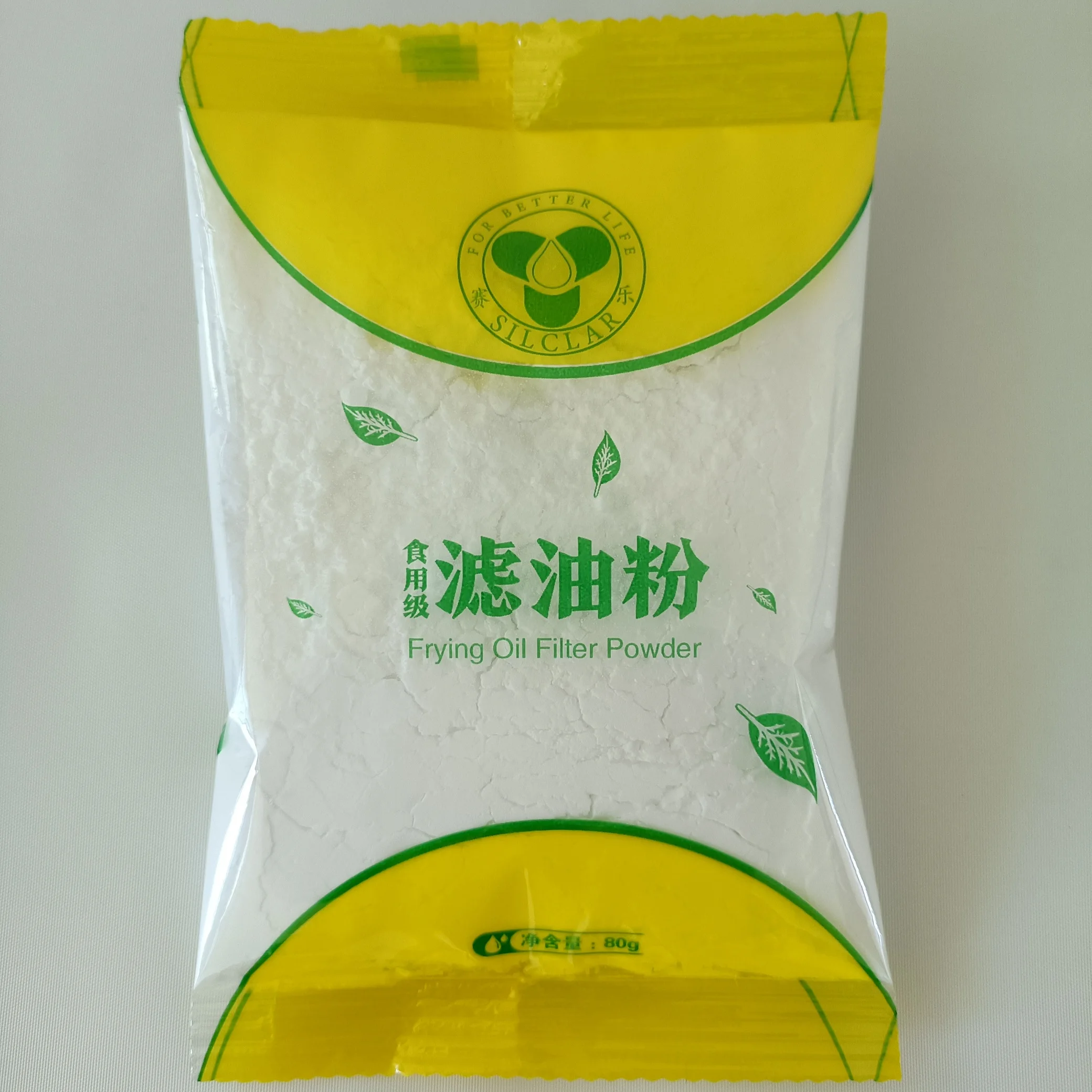Съедобные фритюрница с двумя решетками масляный фильтр для очистки порошка пыли силикагель без поглощения масла загрязнения и off-ароматизаторы пакет 80 г/машина томатного