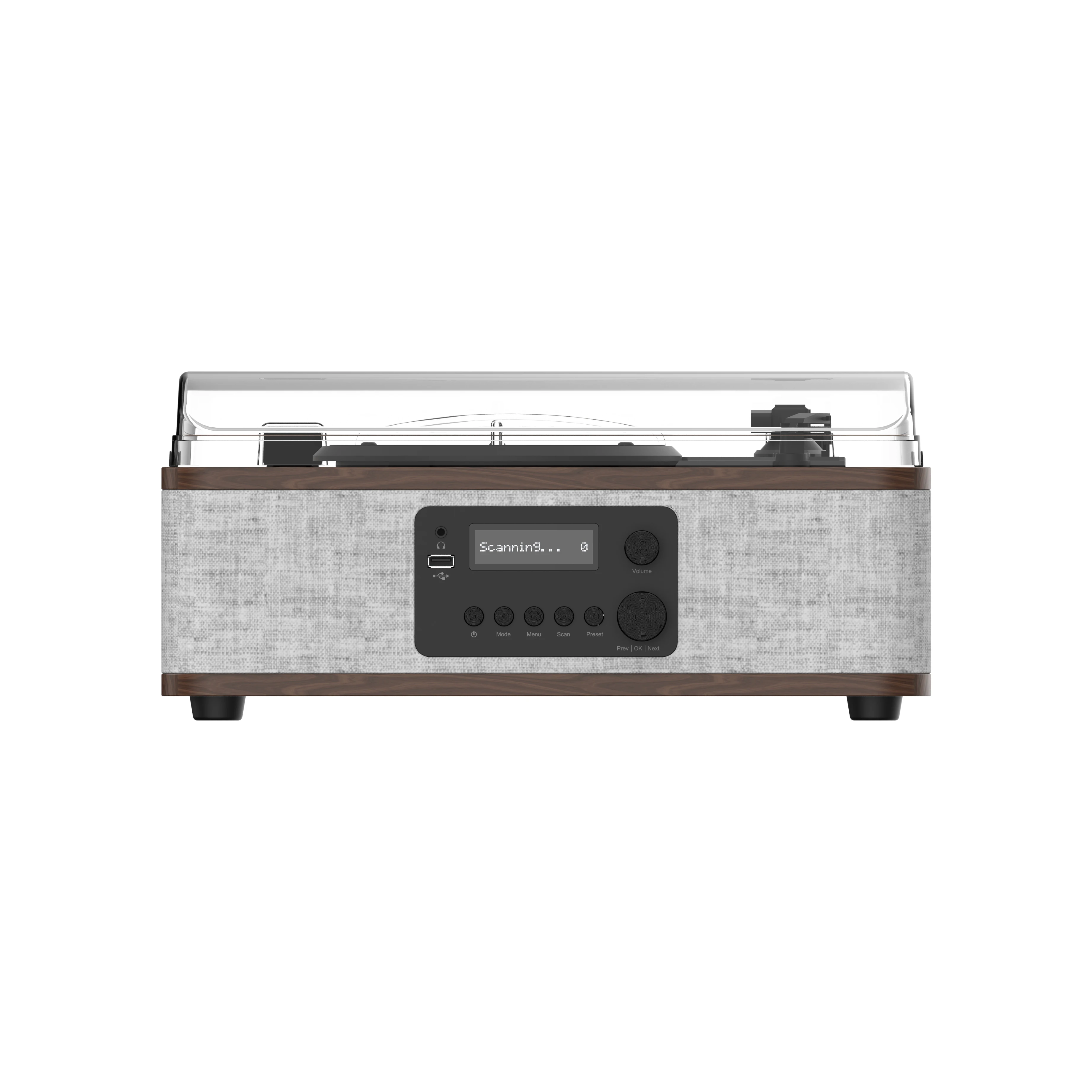 Turntable with DAB CD and BT DAB/FM  Life-oriented design Radio