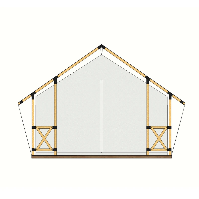 Wholesale High Quality Luxury White Inflatable Camping Tent Outdoor Hotel Tent Camping House Tent
