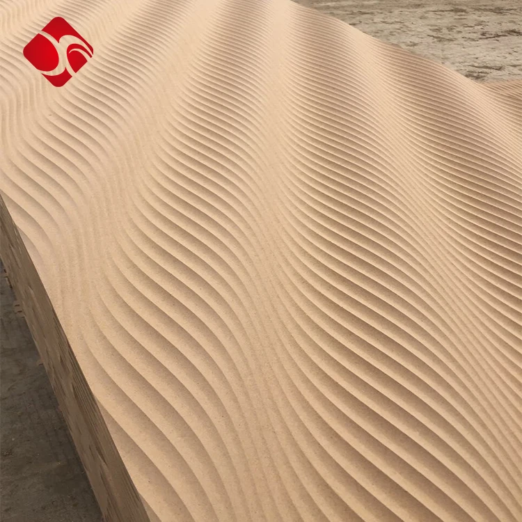 China Manufacture Wholesales natural veneer melamine 10mm mdf wood craft shapes of high quality