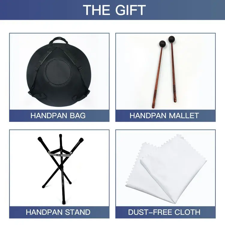 Factory Wholesale ASTEMAN Handpan Universe Series-Neutron star Steel Drum Percussion Instruments Drum Set Professional made