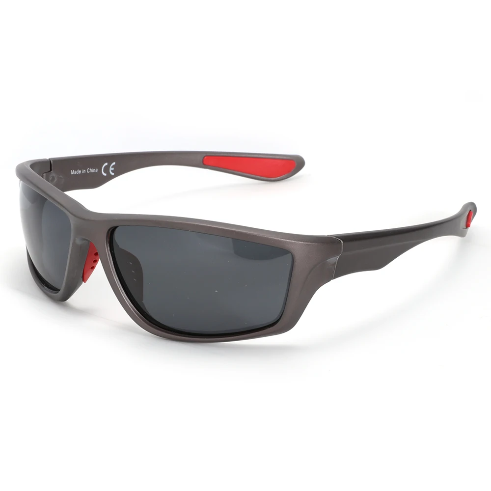 630004  Custom Men Polarized Night Lens PC Frames Cycling Sun Glasses Sunglasses Sports