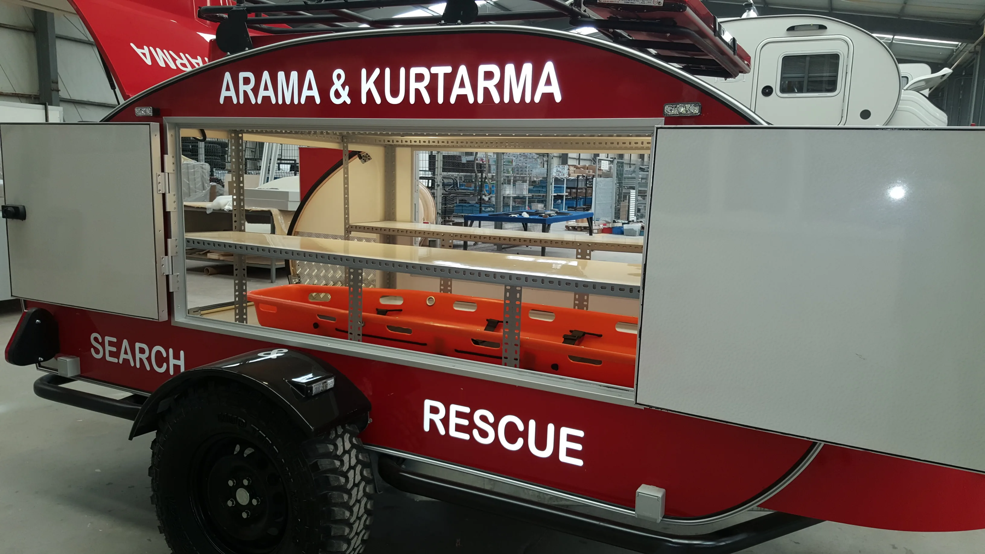 Engineering emergency vehicle 4*4 Pickup caretta Pickup road rescue vehicle