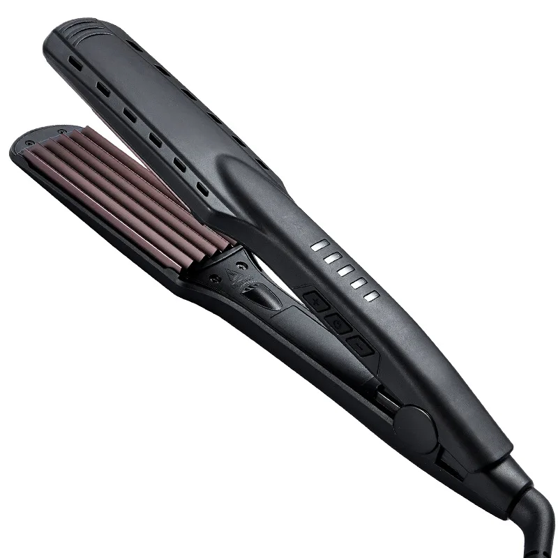 Турмалиновая керамическая кукурузная пластина выпрямители для волос Быстрое нагревание щипцы завивки гофрированный утюжок инструмент