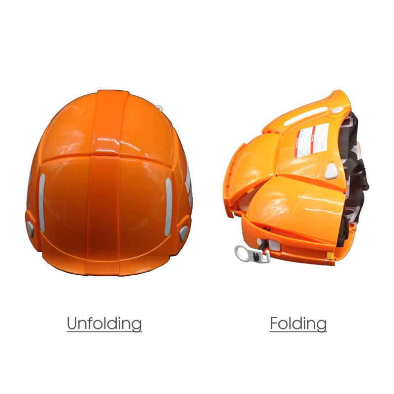 Plastic folding hard hat standard safety helmet engineering safety helmet