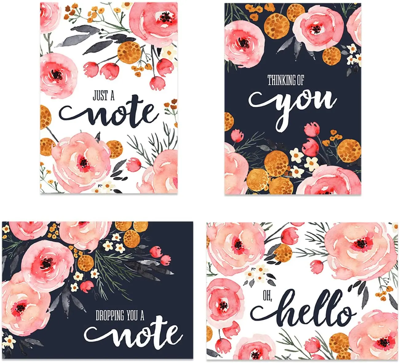 Full color offset printing wholesale custom glossy thank you card printing