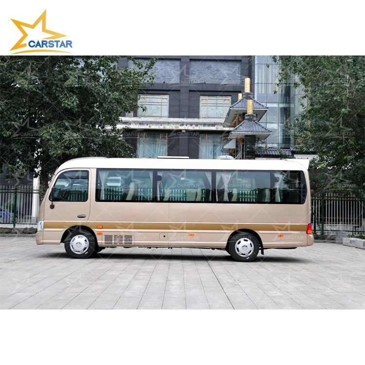 10-20 Seats Mini Bus 6m Passenger Bus Slide Door Motor Minibus