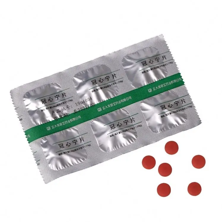 
Health care guanxinning tablets rhizoma chuanxiong extract products for coronary heart disease 