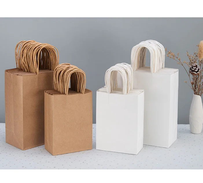 Customized band of labels, Hua Hua Bai Band with a handle, high -quality shopping cowhide bag