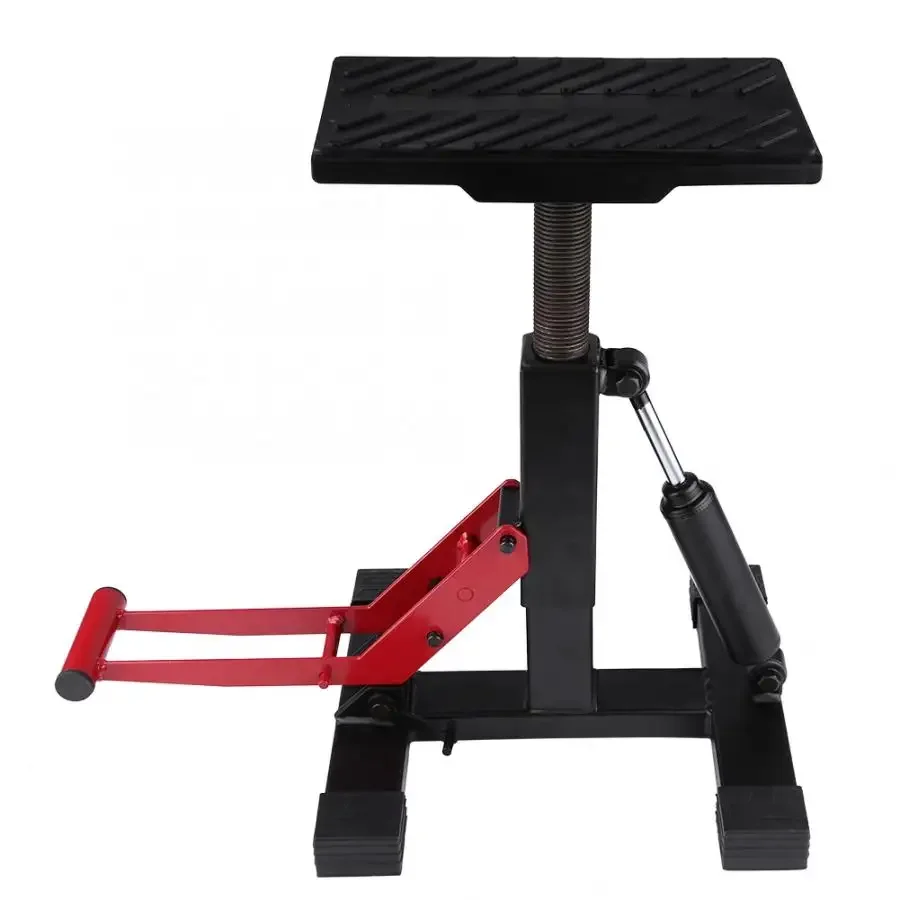 Motorcycle Hydraulic Repairing Stands Lift Motocross Maintenance Stand Table Adjustable Lift Stand