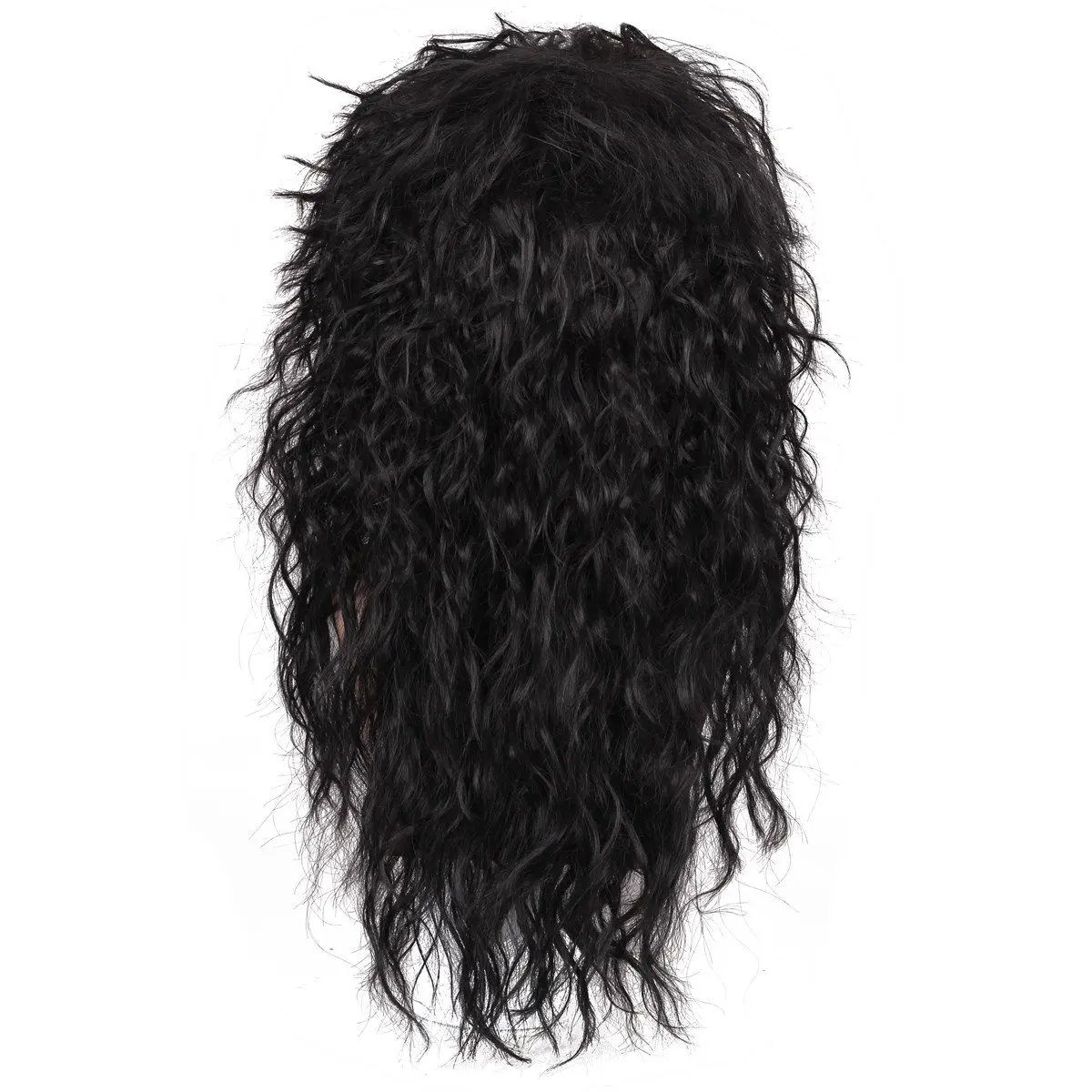 Old fashion 70s 80s Heavy Metal Punk Style Funny Wig Disco Rock Performance Costume Props Mullet Wigs Hat
