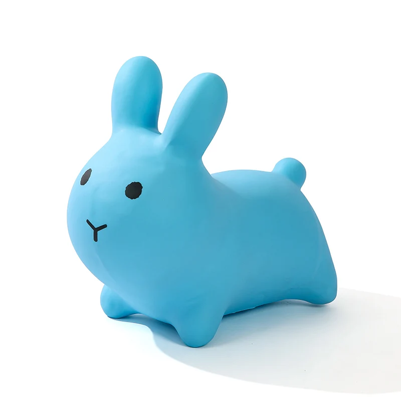 Colorful baby jumping toys children inflatable non-toxic infant thickened large rabbit toys