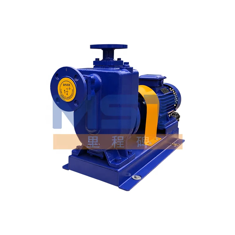 High head centrifugal pump self-priming end suction fire pump with diesel engine