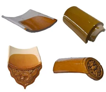 Wholesale glazed traditional Chinese ceramic roof tiles